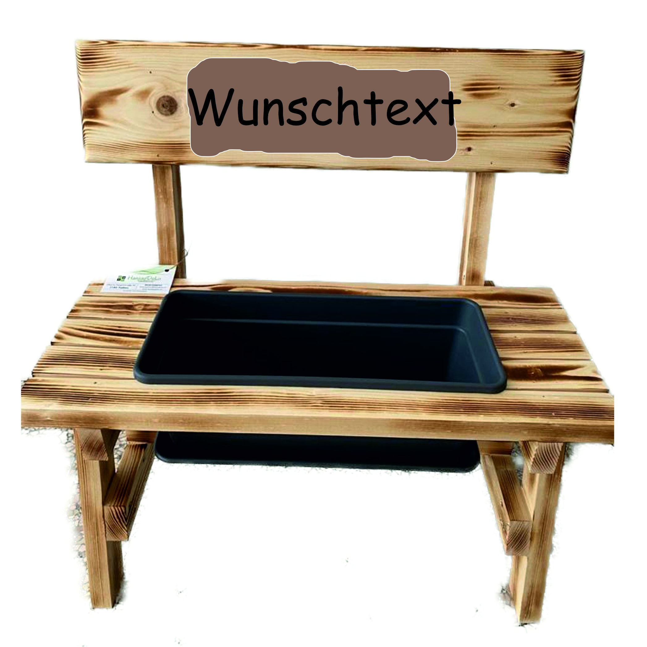 Blumenbankerl  Personalisiert 60x60 cm