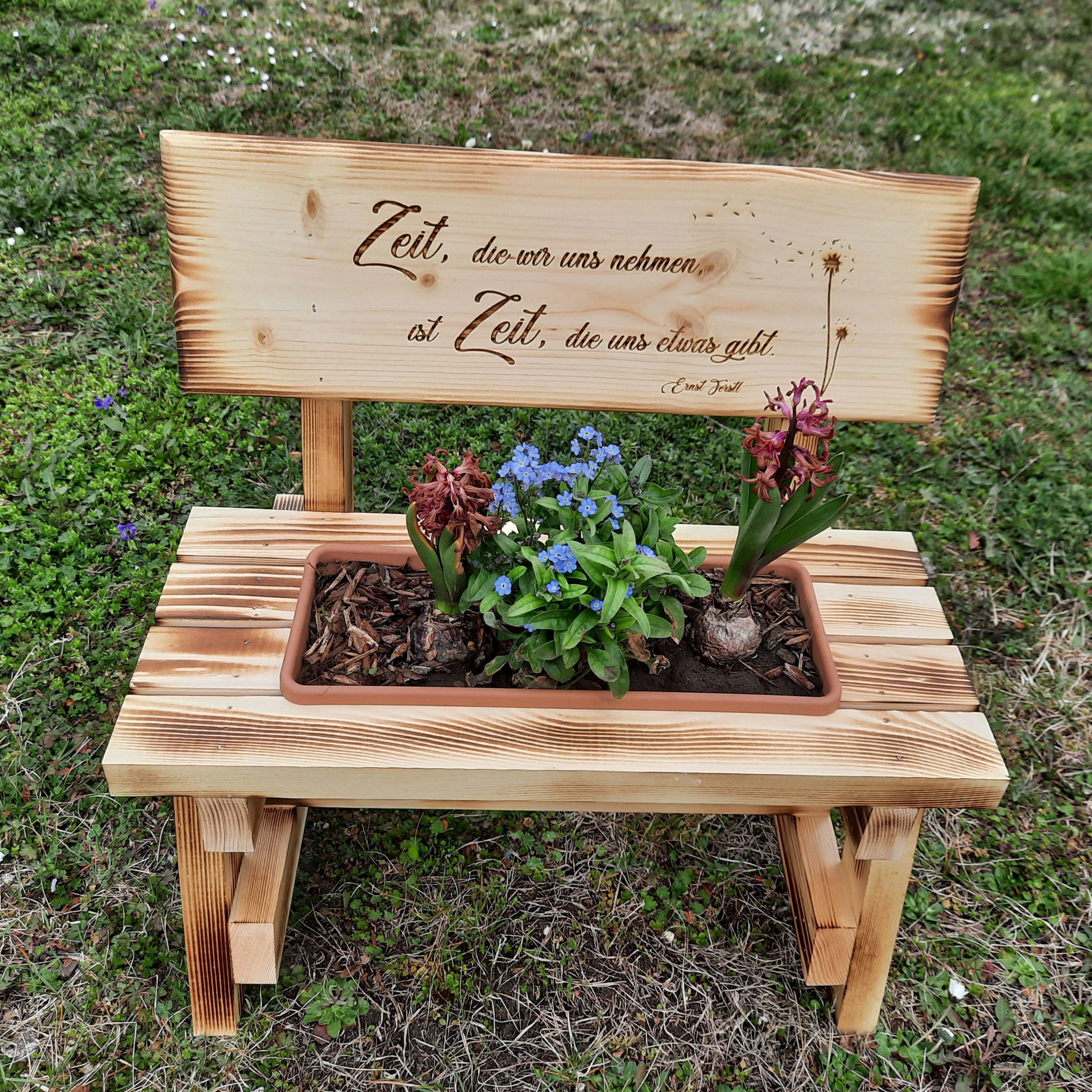 blumenbankerl 45x45 zeit